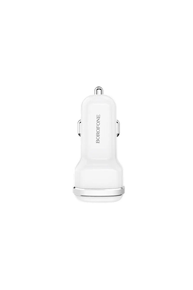 Încărcător auto 2x USB, alb - 2