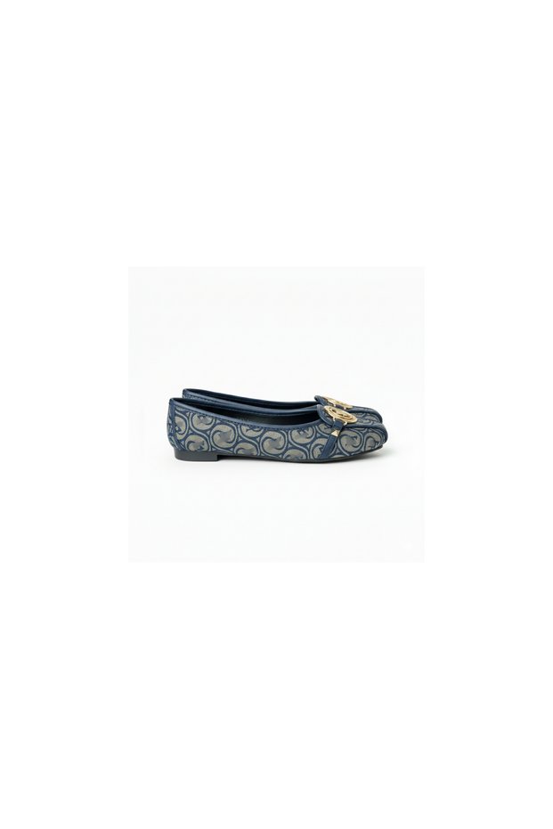 Linen Buckle Women's Ballerinas Daily Comfortable Stylish Office Casual Non-Slip Sole Shoes