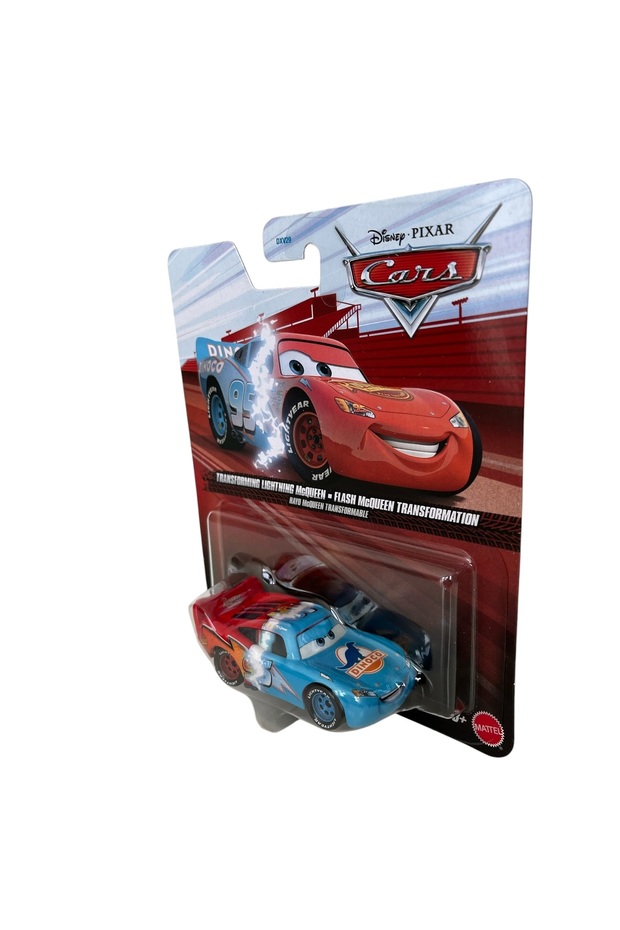 Dxv29 Cars Single Character Vehicles Transforming Lightning Mcqueen
