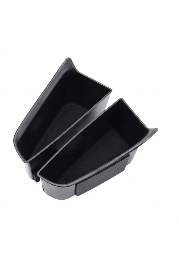 Audi A3 2014 - 2021 Compatible Interior Door Handle Storage Pocket Organizer Box 2Li Black