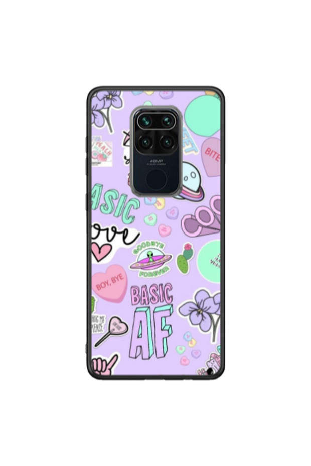 Xiaomi Redmi Note 9 Basic AF Black Glossy Θήκη - 1
