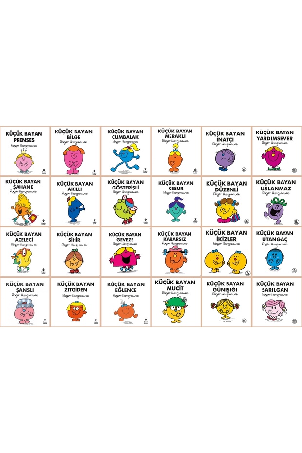 Roger Hargreaves - Little Mr. and Mrs. Series - Little Ladies Series - Little Magnificent - Little Twins