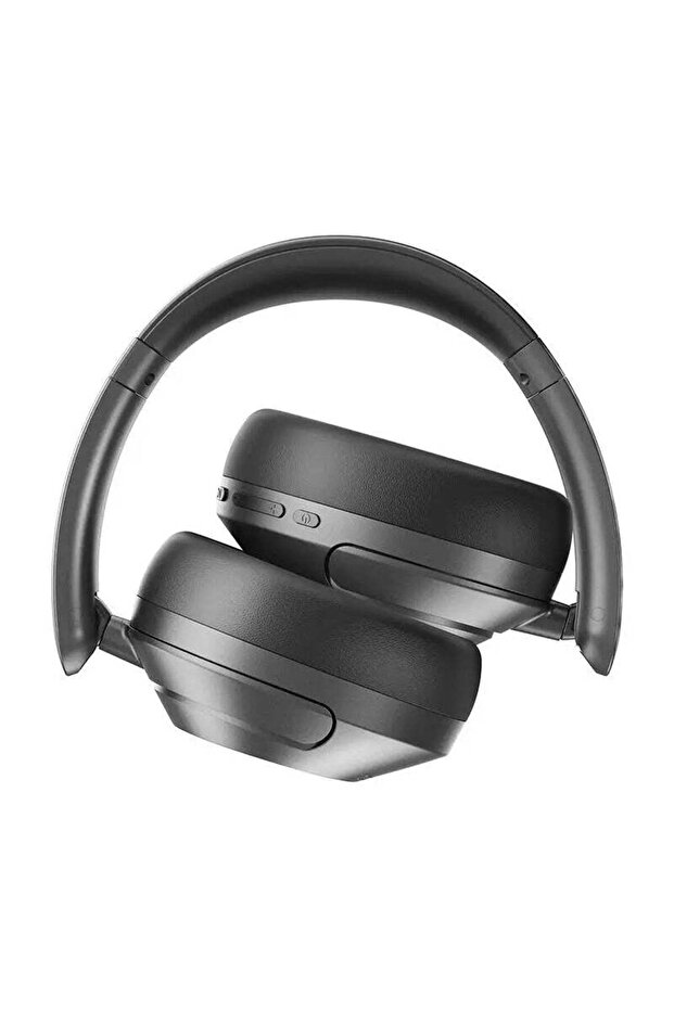 Căști wireless WavePro, Bluetooth, ANC, 800mAh, Negru - 4