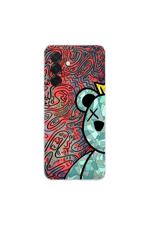 Samsung Galaxy A56 Compatible Graffiti 12 Design Transparent Case