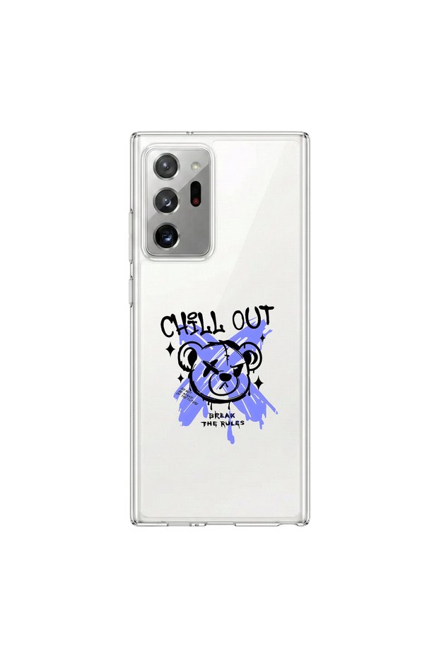 Samsung Galaxy Note 20 Ultra Compatible Graffiti 8 Design Transparent Case
