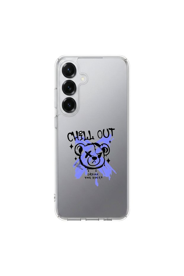 Samsung Galaxy S25 Plus Compatible Graffiti 8 Design Transparent Case