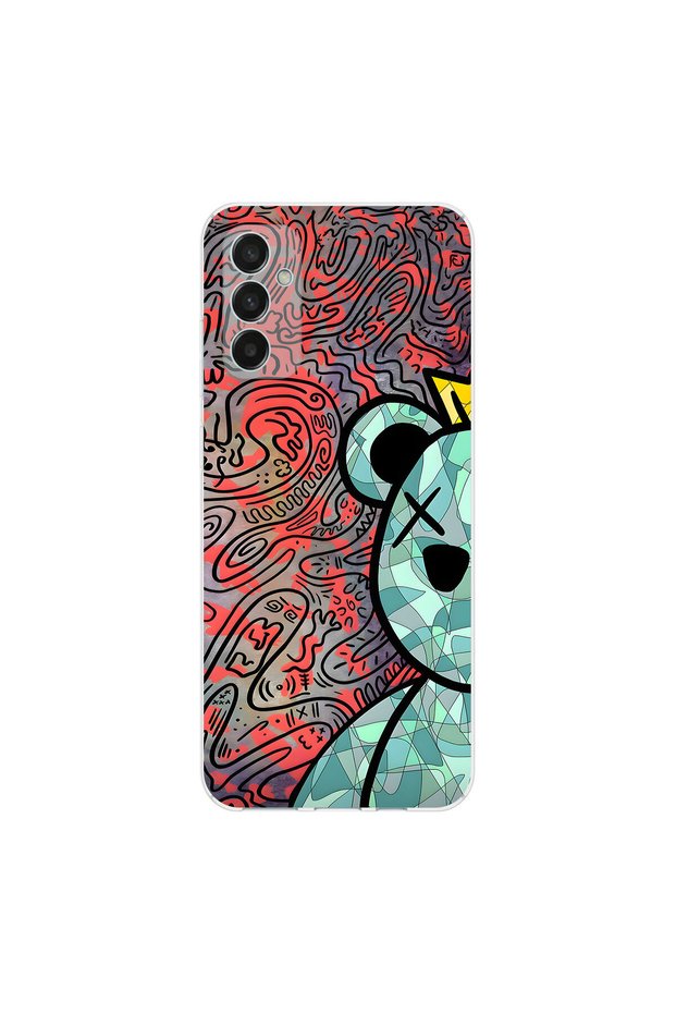 Samsung Galaxy M23 Compatible Graffiti 12 Design Transparent Case