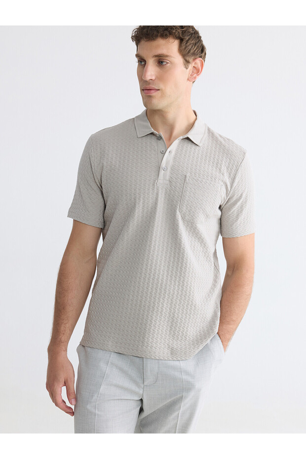 Trendlucky with a Difference Polo Collar Men's T-Shirt