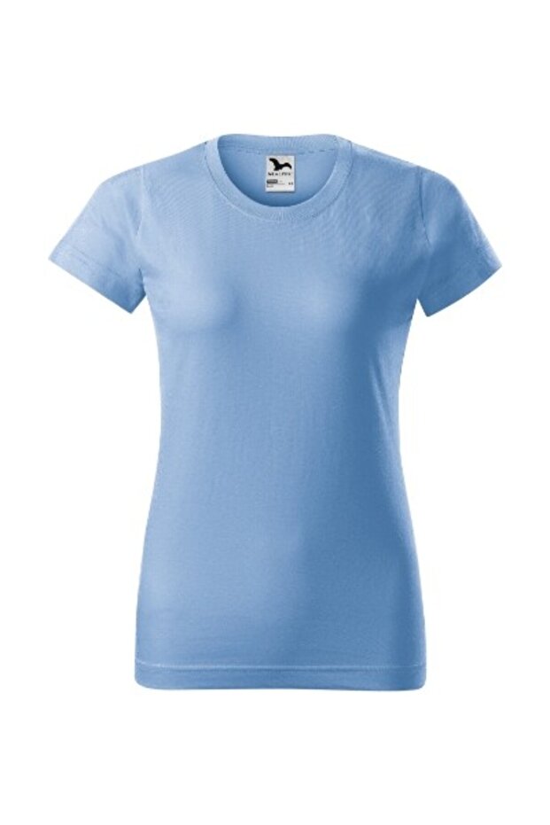Tricou damă, Basic 134, albastru XL - 2