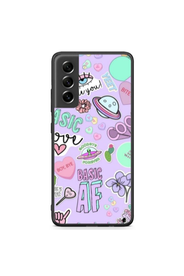 Samsung S21 FE Basic AF Black Glossy Θήκη