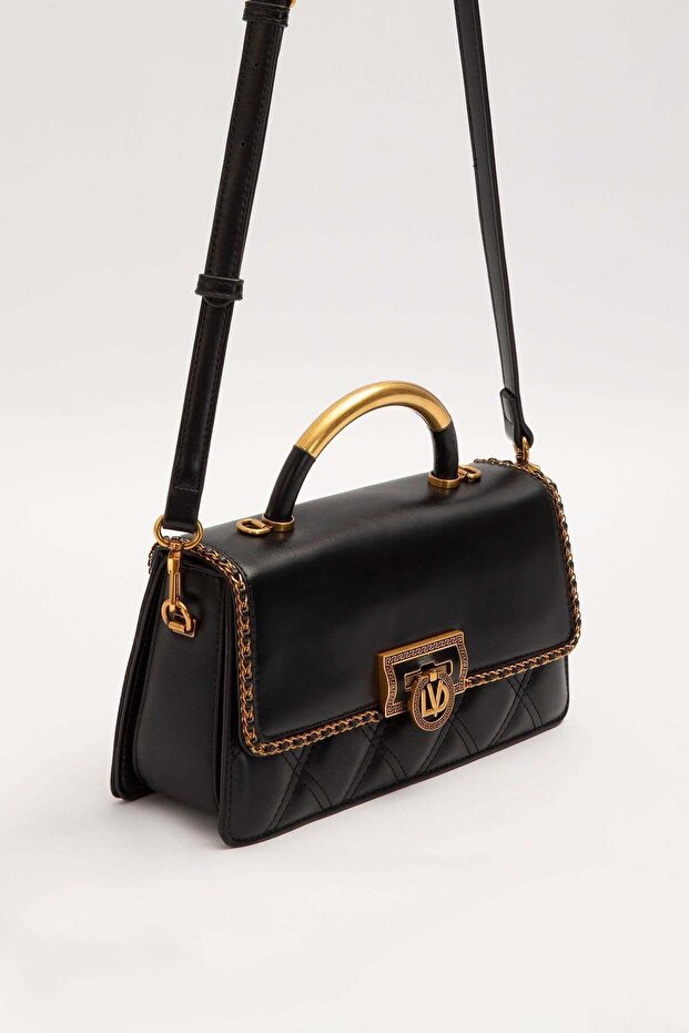 Metal Strap Handbag