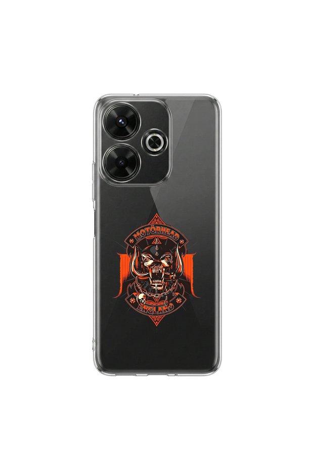 حافظة شفافة متوافقة مع Redmi 13 مصنوعة من المعدن بتصميم 9