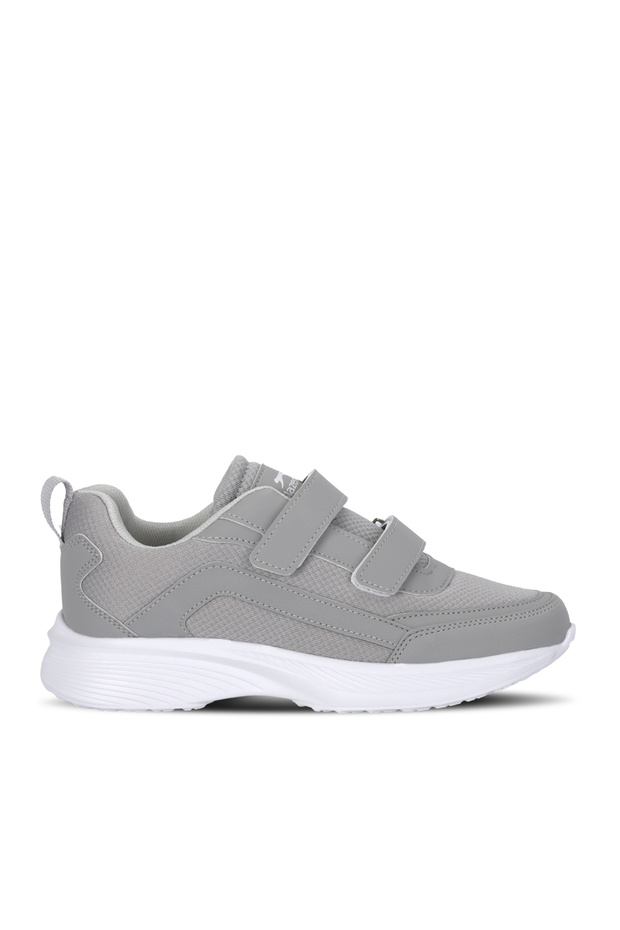Identive I Women's Velcro Gray Casual Sneakers