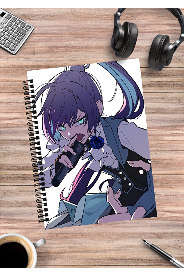 Ado Anime Spiral Notebook A5 (50 Sheets)