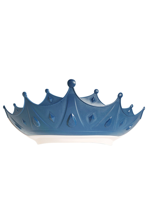 - Adjustable Crown Kids Shower Cap 1pc - Color May Vary