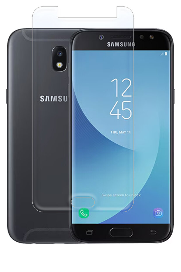 Samsung Galaxy J7 Pro Compatible Hd Glossy Nano Screen Protector 9H Flexible Shatterproof Protection