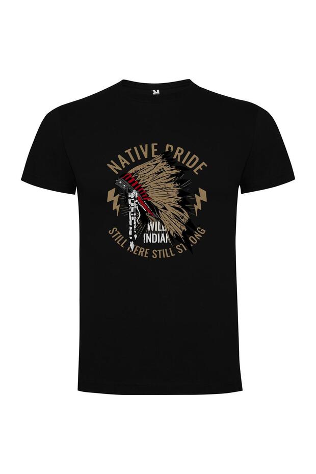 Apache Feathered Warrior Tshirt - 1