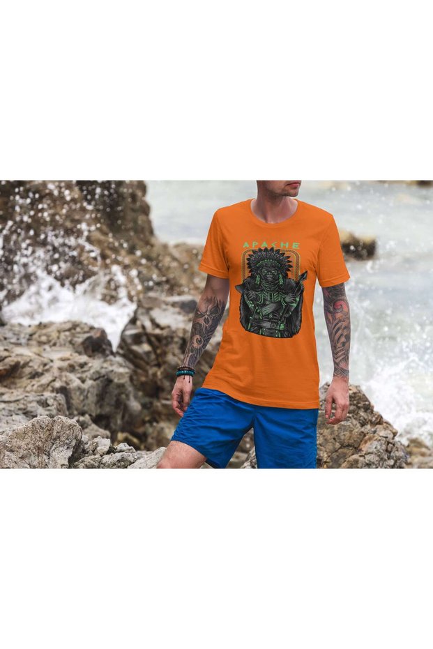 Warrior Apache Gorilla Tshirt