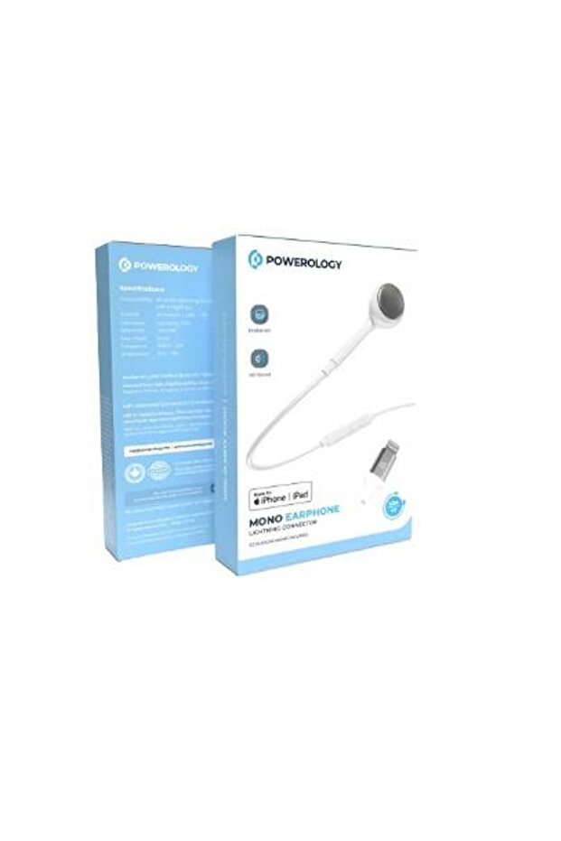 Mono Earphone Lightning Connector White