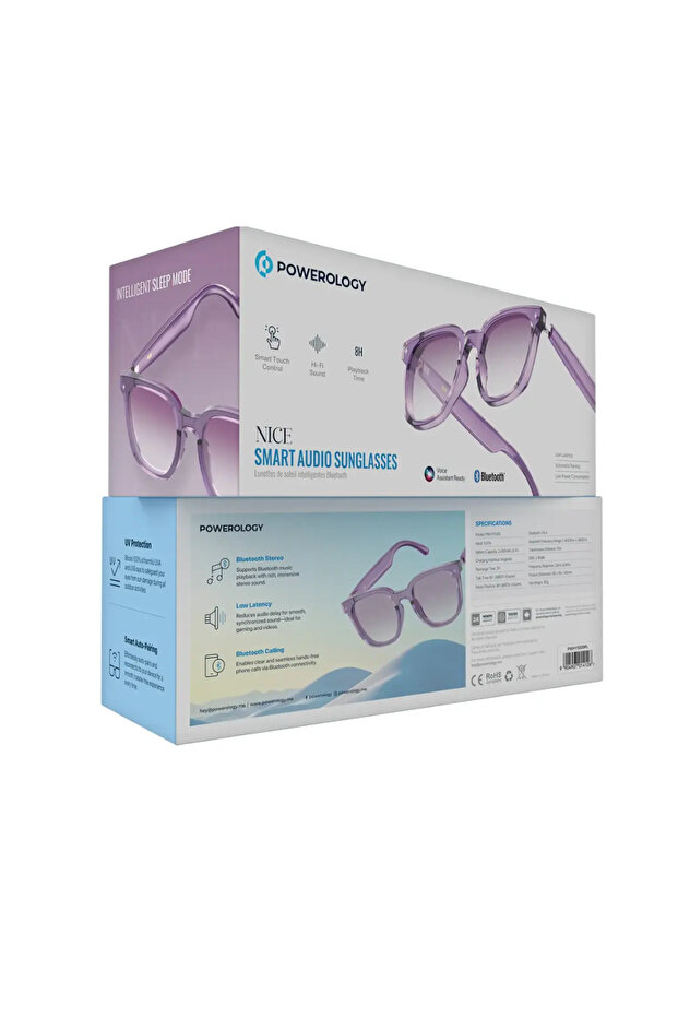 Nice Smart Audio Sunglasses purple
