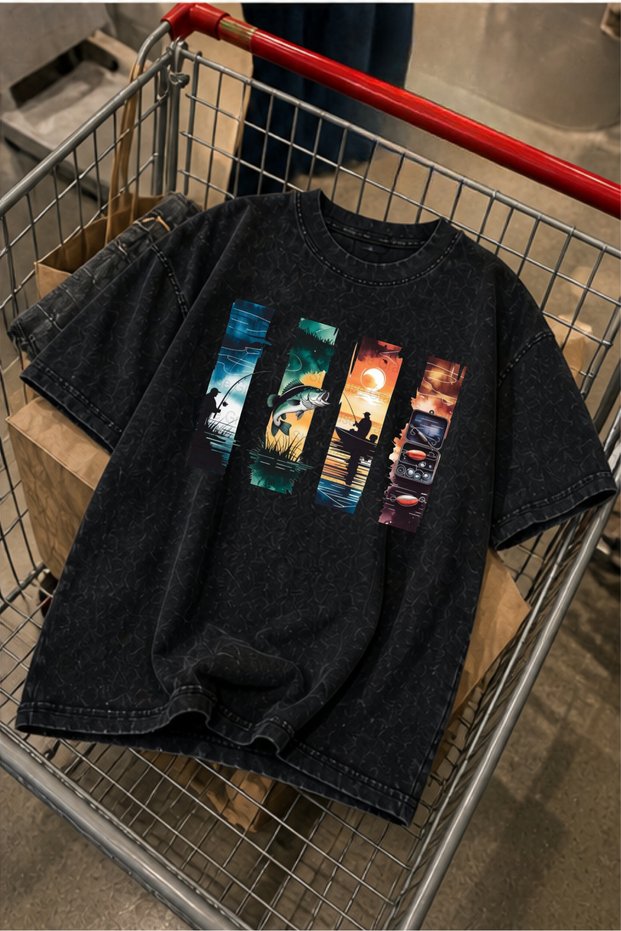 Modex Washed Oversize Unisex T-Shirt Washed Vintage Street Style Street Fashion Cotton Comfortable Fit Daily Wear T-Shirt