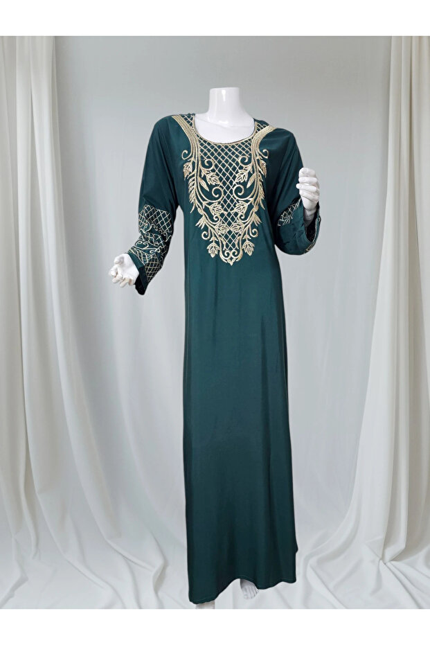 Embroidered Jubbah in Multi Colour