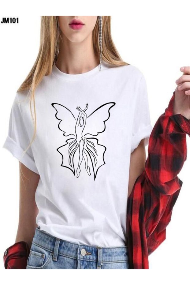 White Oversize Women's T-Shirt