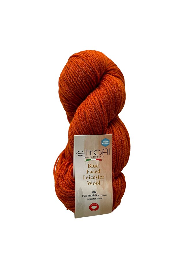 Blue Faced Leicester Knitting Yarn Tile 100% Wool 100g 240m (72132)