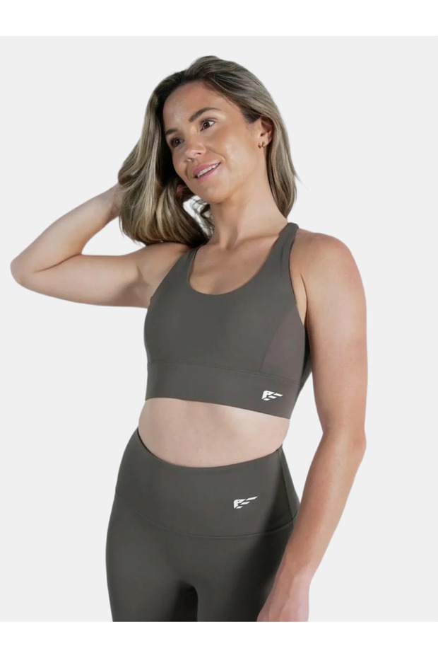 Evolve Sports Bra - Brown