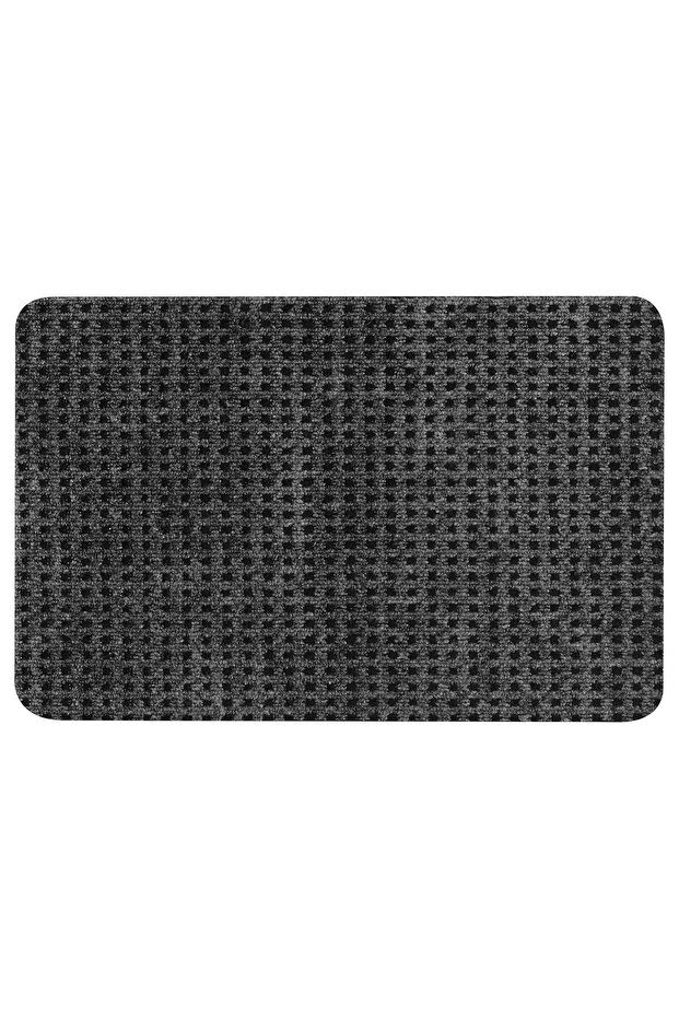 FRIKTION Door mat, grey, 38 x 58 cm