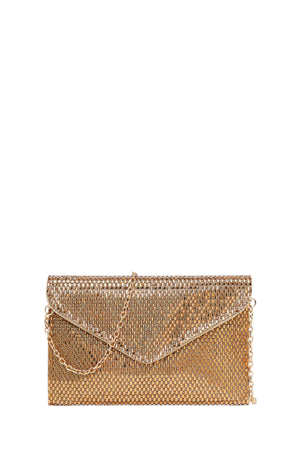 Women's Gold Chain Strap Stone Evening Dress Bag 26Sbd2913Ts