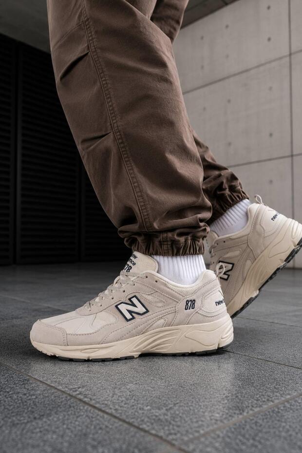 Lifestyle U8784Cz Beige Unisex Sports Shoes with Dynamic Step Transition Feature