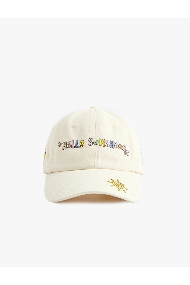 Cotton Embroidered Cap Hat