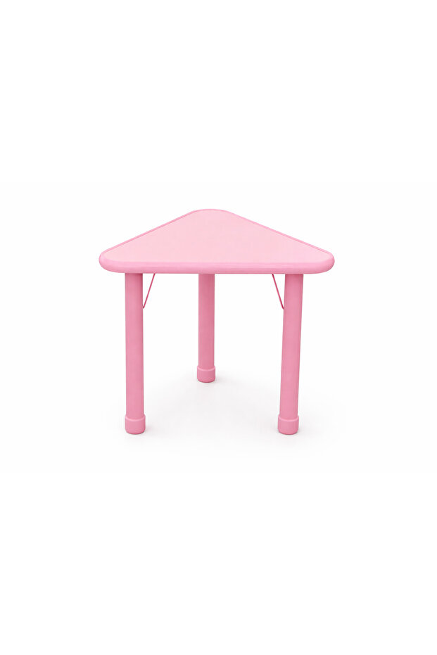 Triangular Nursery Table for Kids - Multi Color - 4