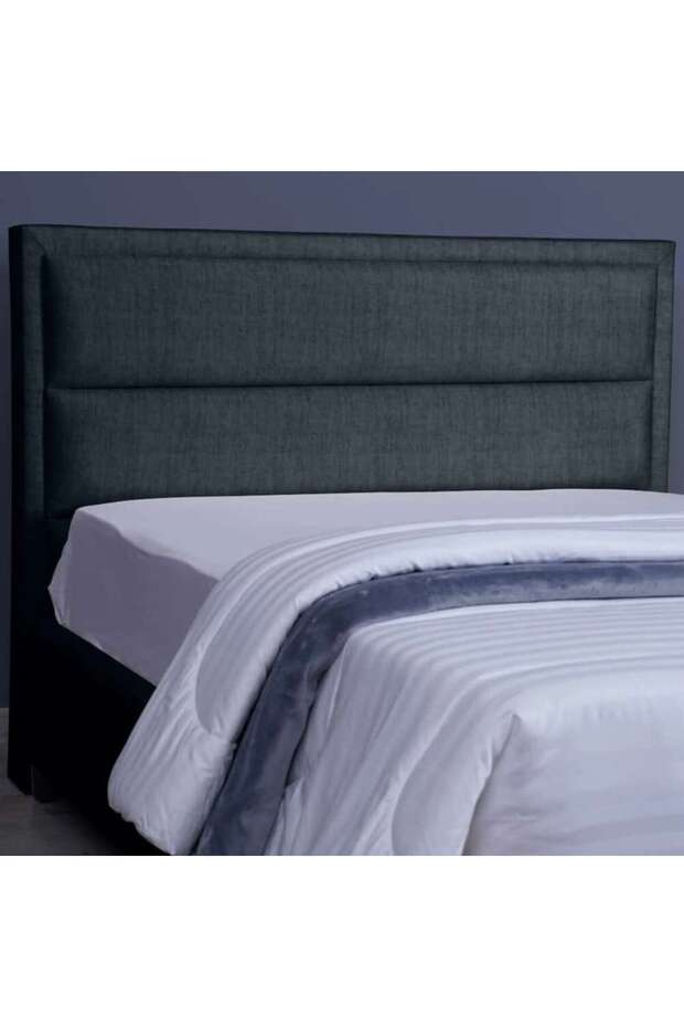 TROJAN HEADBOARD CHANEL DARK GREY L-150 : H-125 CM