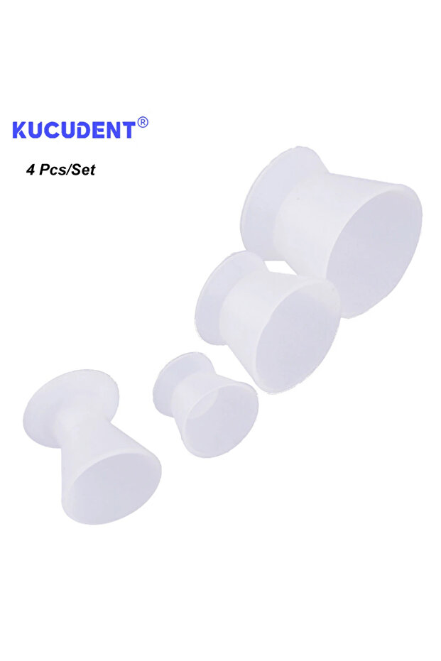 4Pcs 4pcs/set Dentist Mixing Bowls Dental Silicone Cup for Teeth Whitening Dappen Dishes...
