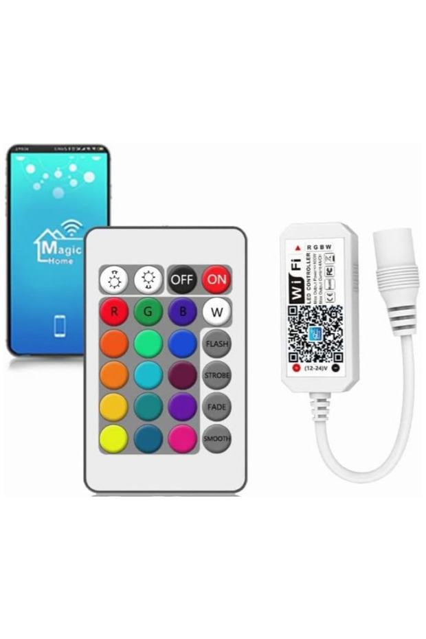 DC 5~24V 6A Mini LED Controller Dimmer with IR Wireless Remote Control for SMD 3528 5050 LED Strip Lights
