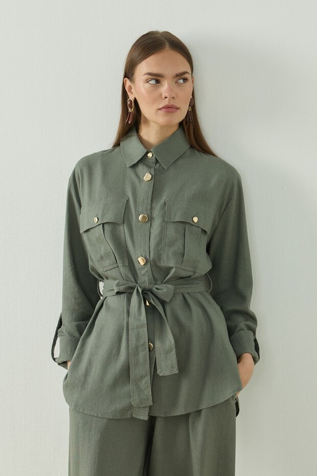 Bianca Pantsuit Green