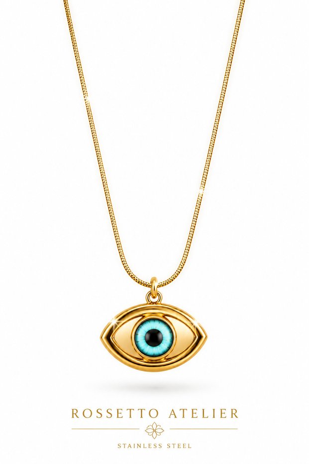 316L Stainless Steel Eye Pendant
