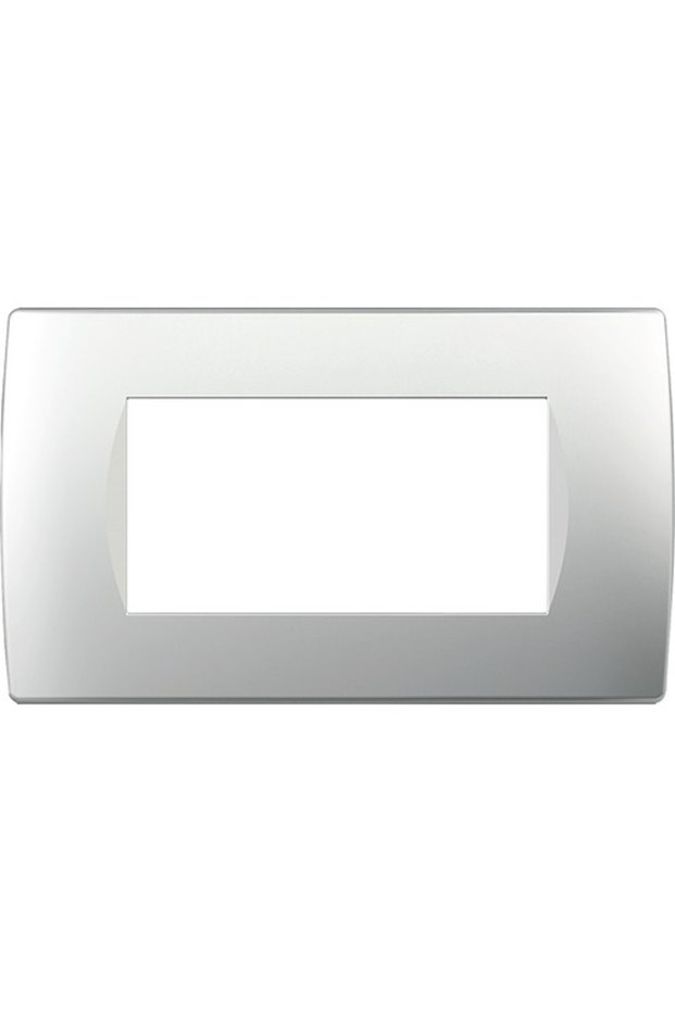 TEM Soft 4-module device frame, silver