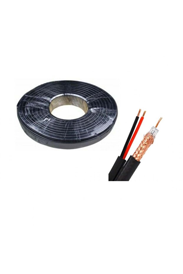 مواصفات لفة اسلاك كاميرات 100 متر 100 m Cable RG59
