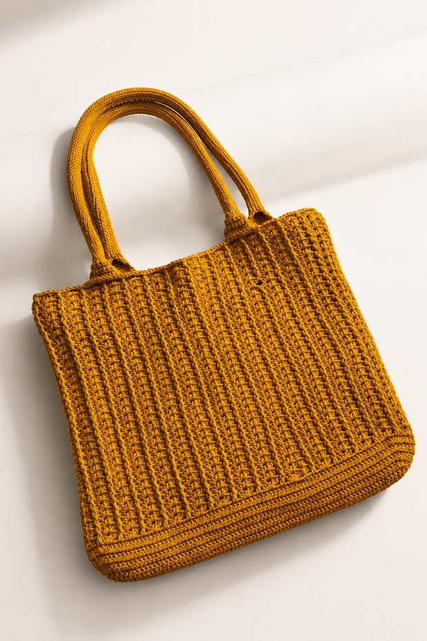 Handmade Knitted Bag