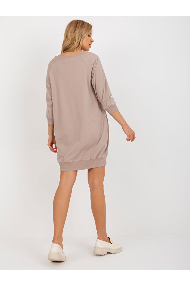 Rochie Dama Bej - 4