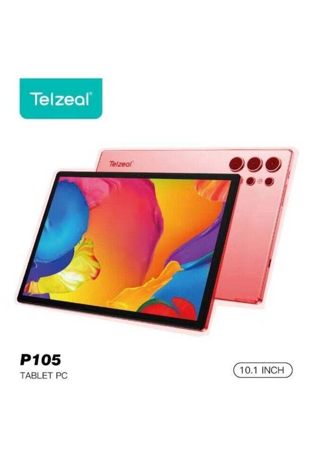 P105 10.1 Inch Android Tablet PC 12GB RAM 512GB ROM 10000mAh Battery Pink