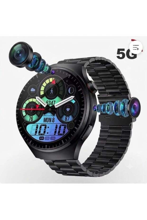 N61 High Definition Large Screen Waterproof 5G Digital Front Camera Sim Android Smart Watch