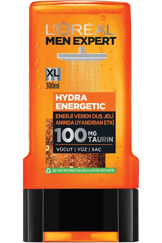 Zgticaret Men Expert Hydra Energetic Shower Gel with Taurine 300 ml 2026 124356