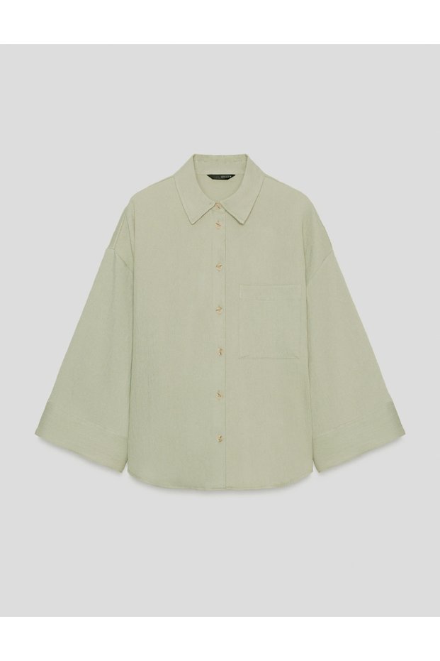 Camasa Oversize, Verde
