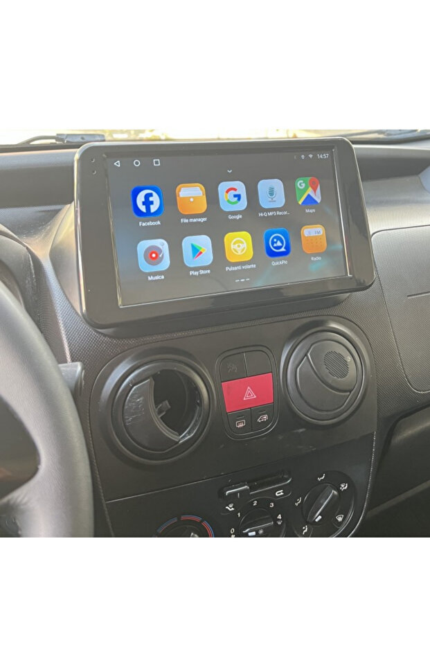 Fiat fiorino android screen model 2007-2021 wireless carplay android auto reverse camera included ahd