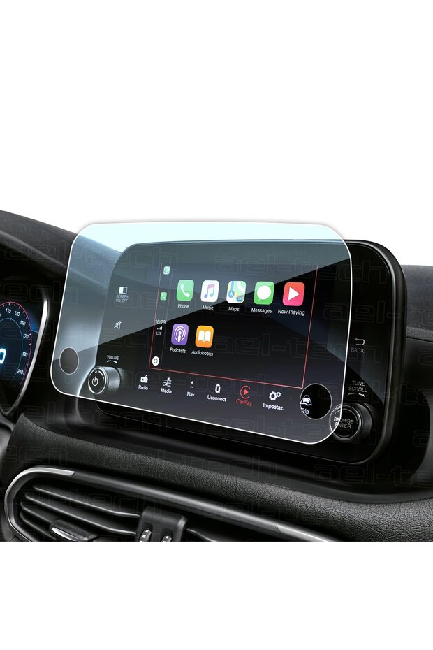 Peugeot 5008 Compatible 7 Inch Navigation 9H Nano Screen Protector 2017-2020
