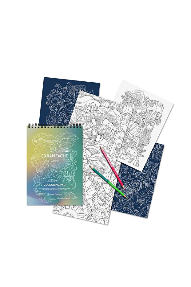 Coloring Notebook 200 Gr A5 Ring-Bound 454.506